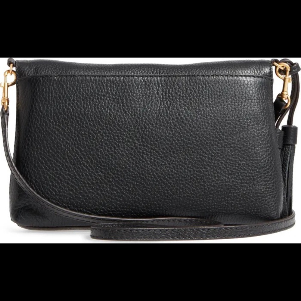 Tory Burch Mcgraw Foldover Crossbody Bag Gem